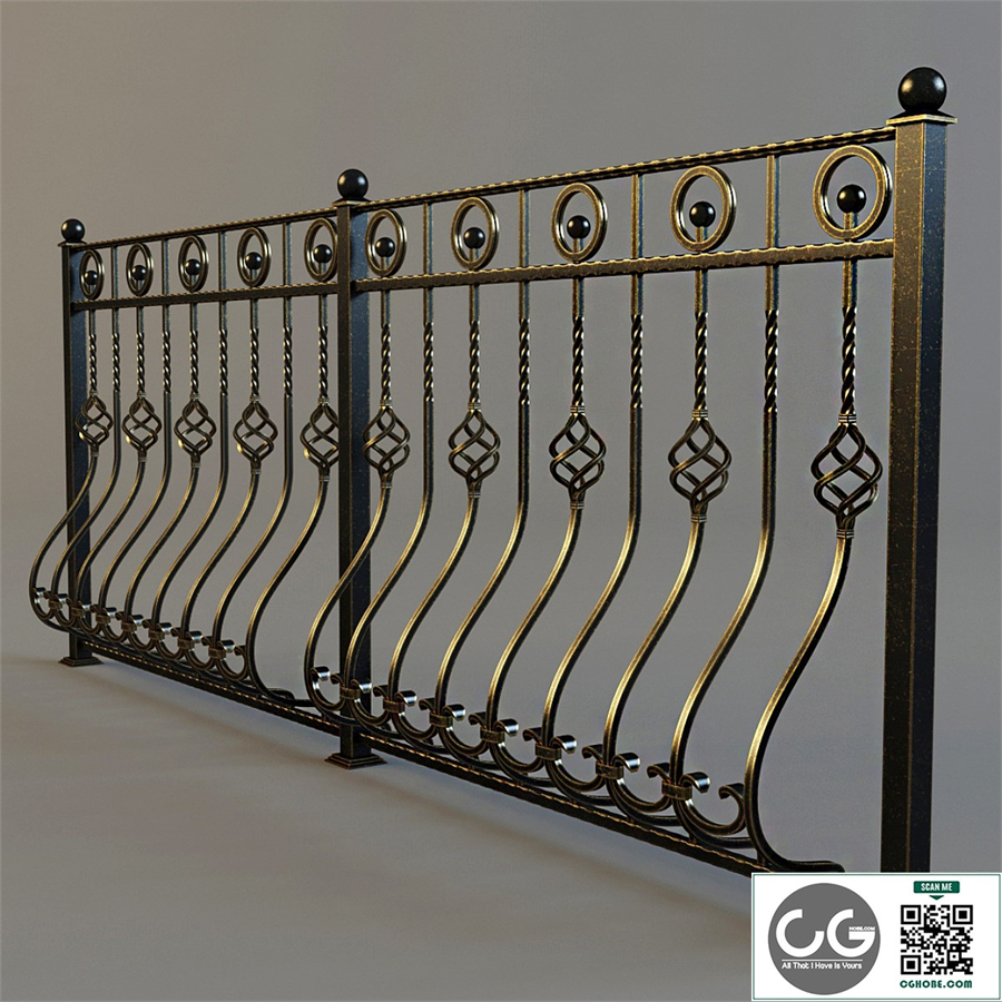 Wrought fence