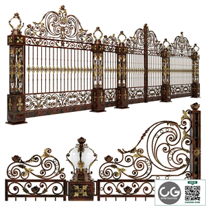 Forged gates wickets and fences N3