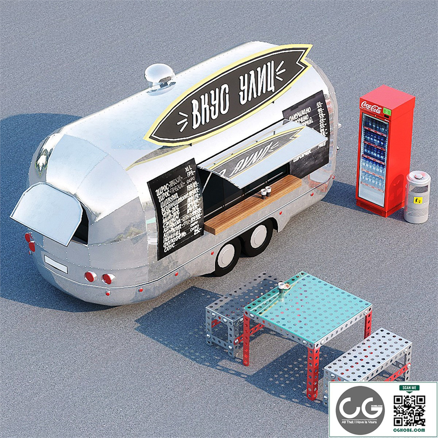 Module for an outdoor cafe