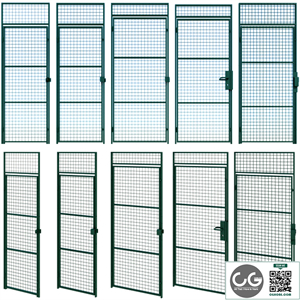Swing metal metal door