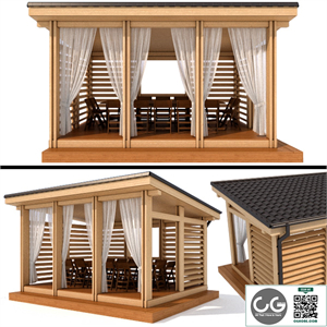 Arbor in a modern style