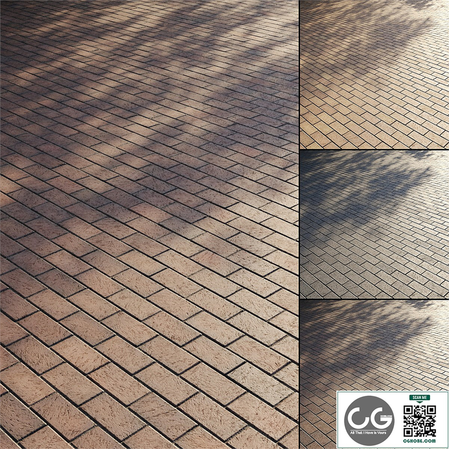 Brick paving slabs Type 1