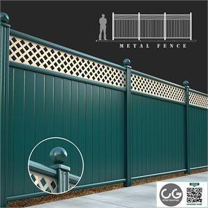 metal fence
