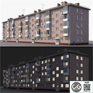 Khrushchev red brick