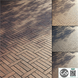 Clinker paving slabs Type 7