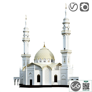 White mosque