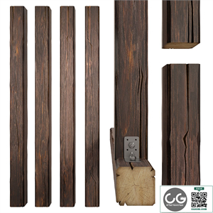 Wooden beams 2
