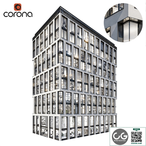 Modern office building 03