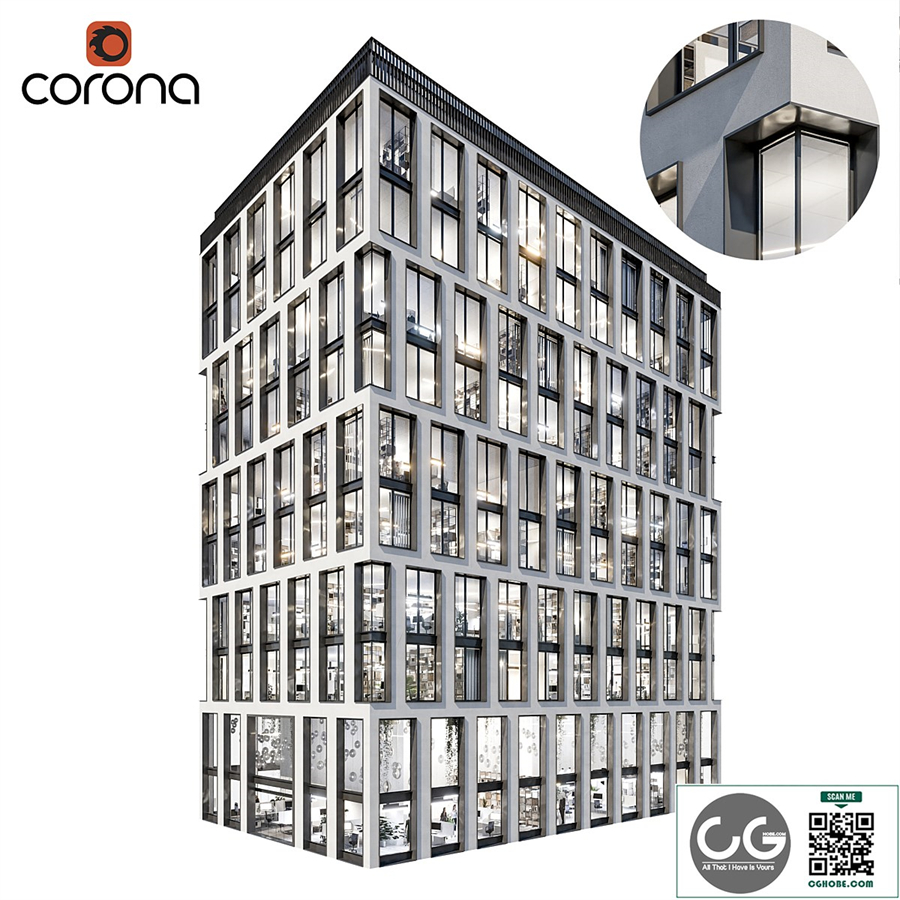Modern office building 03