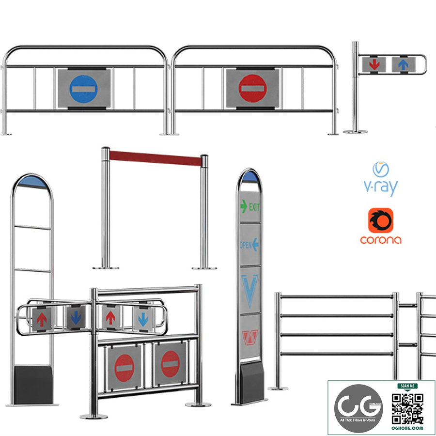 Fence Entrance system fence
