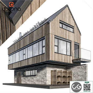 Modern house 07 | night