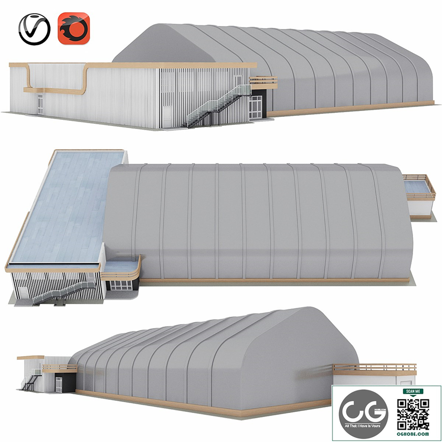 Frame - awning hangar and AHB