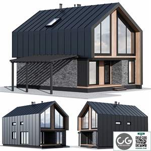 Barnhouse with carport