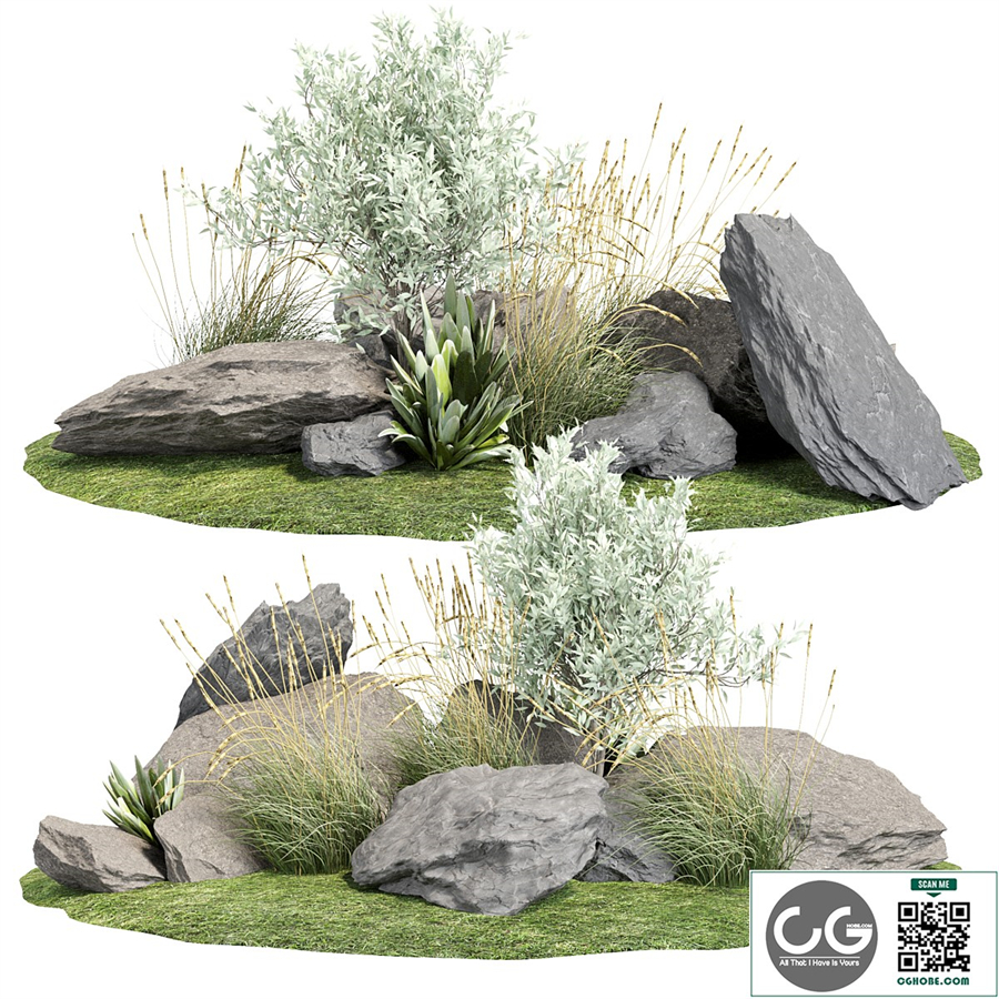 Stone + Bush Pack 28
