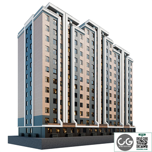 Residential building 12 floors