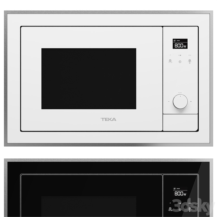 Microwave oven TEKA - ML 820 BIS BLACK-SS-WHITE-SS