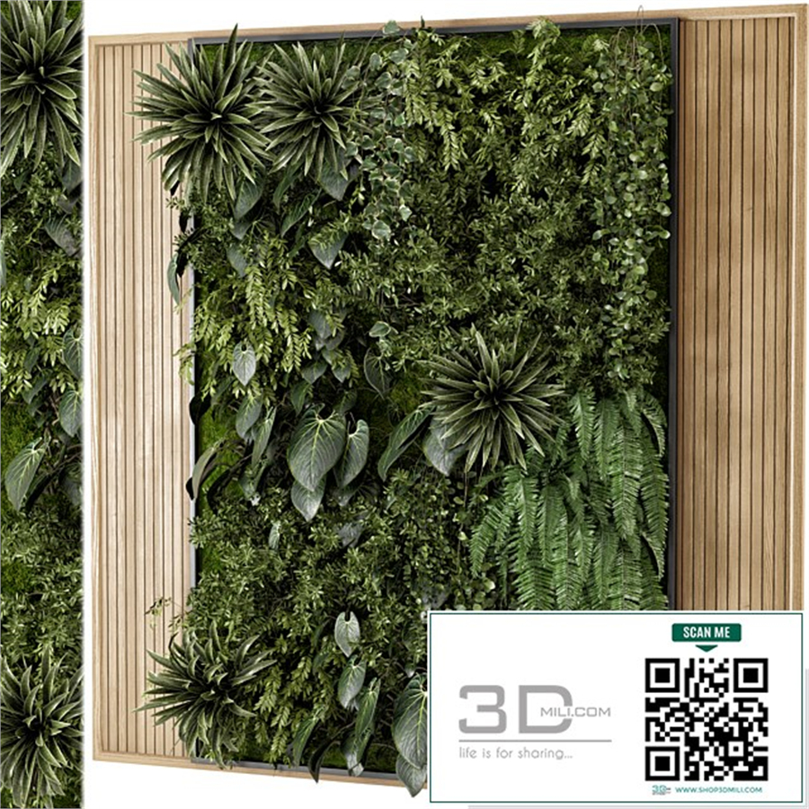Indoor Wall Vertical Garden Set - Set 728