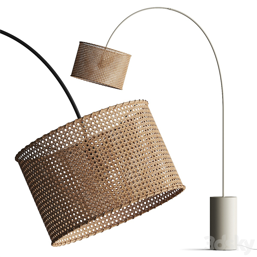 Urban Outfitters Mabelle Arc Floor Lamp