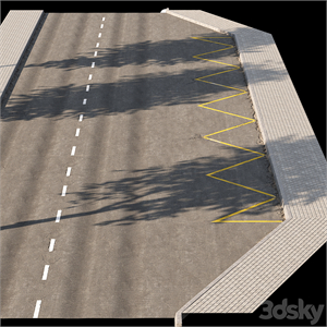Broken road set3