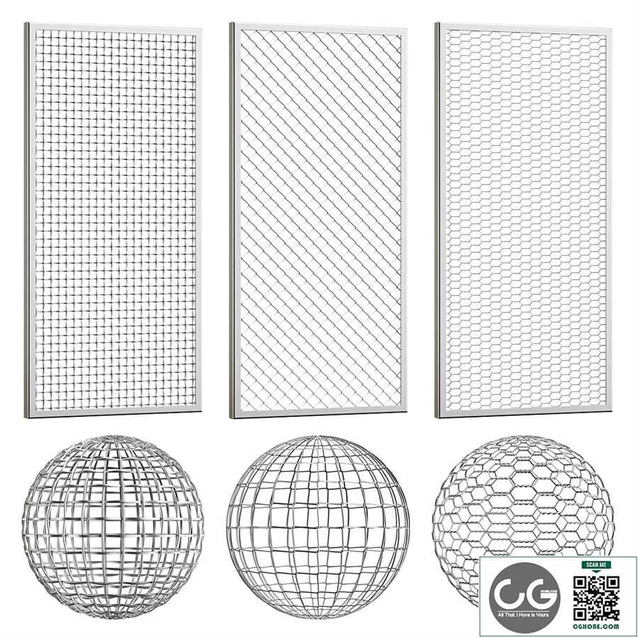Wire Mesh Set 2