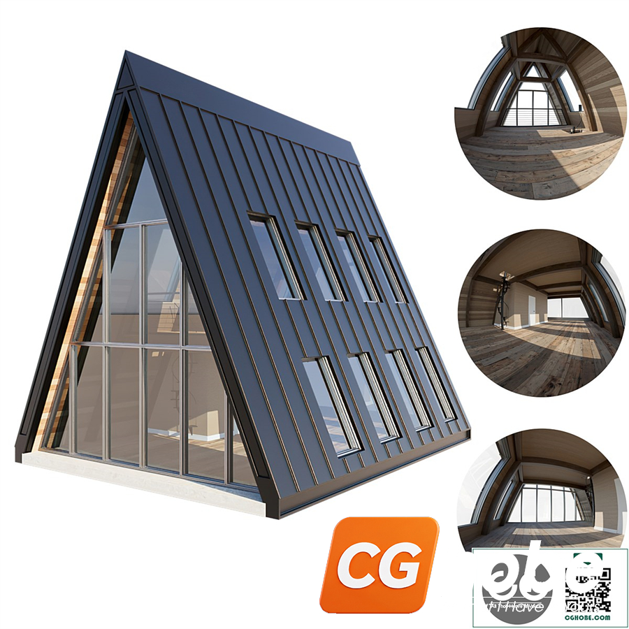 A-Frame Forest House