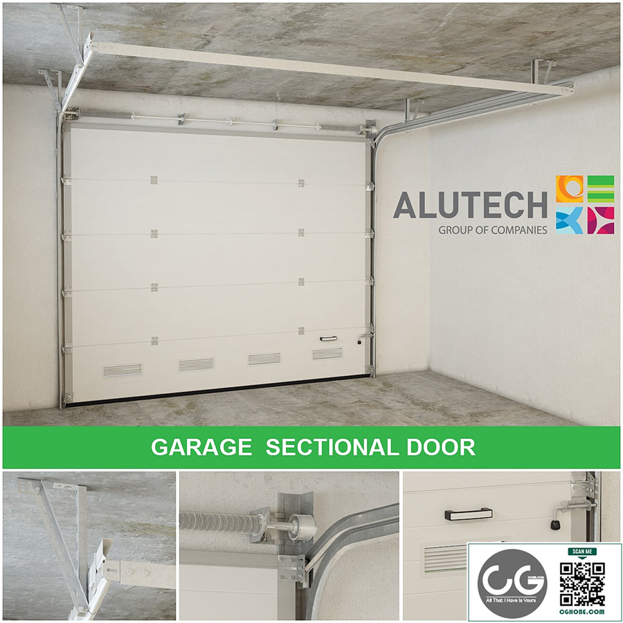 Garage sectional door