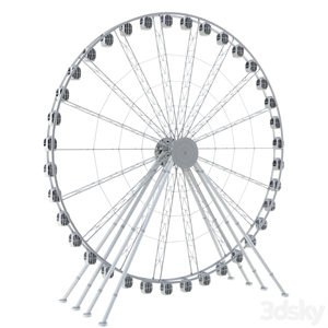 Ferris wheel 55 meters