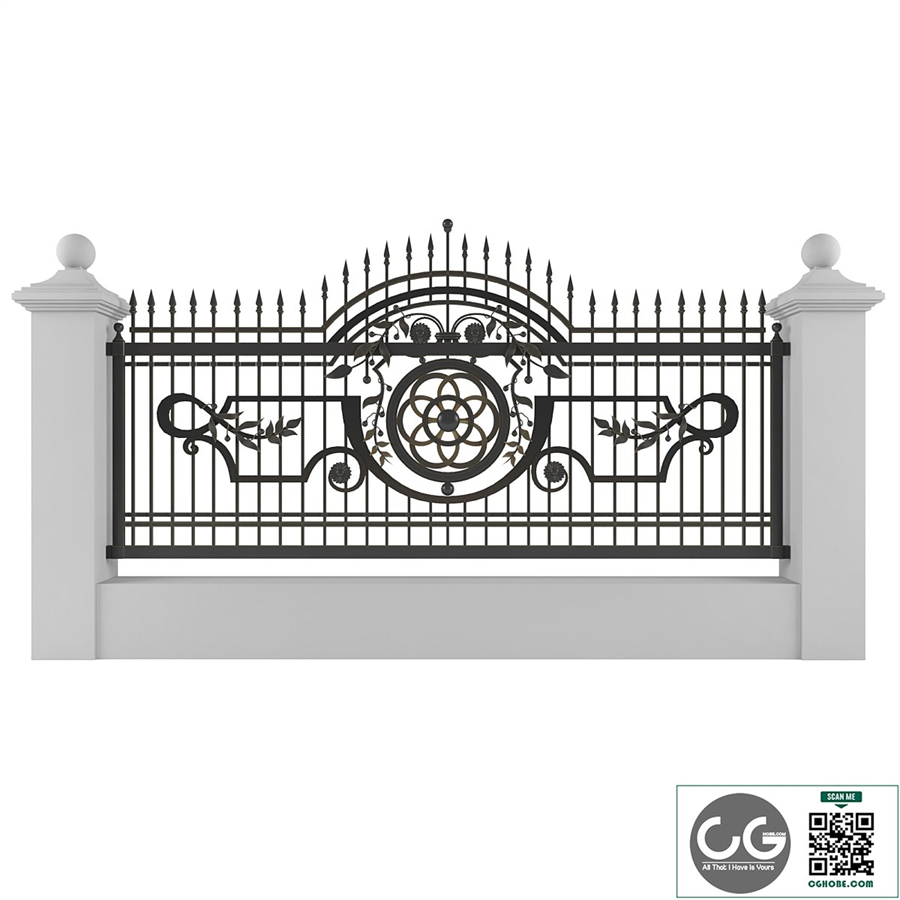 Forged fence 22