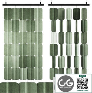 Patch PA H006 x5 Hanging Acoustic Divider by True Design / Acoustic Divider