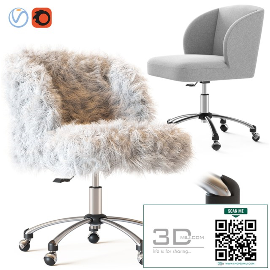 Ivory Sherpa Wingback Chair