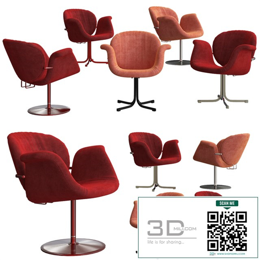 Tulip Midi armchair
