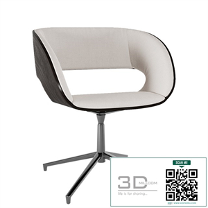 Swivel charlotte armchair