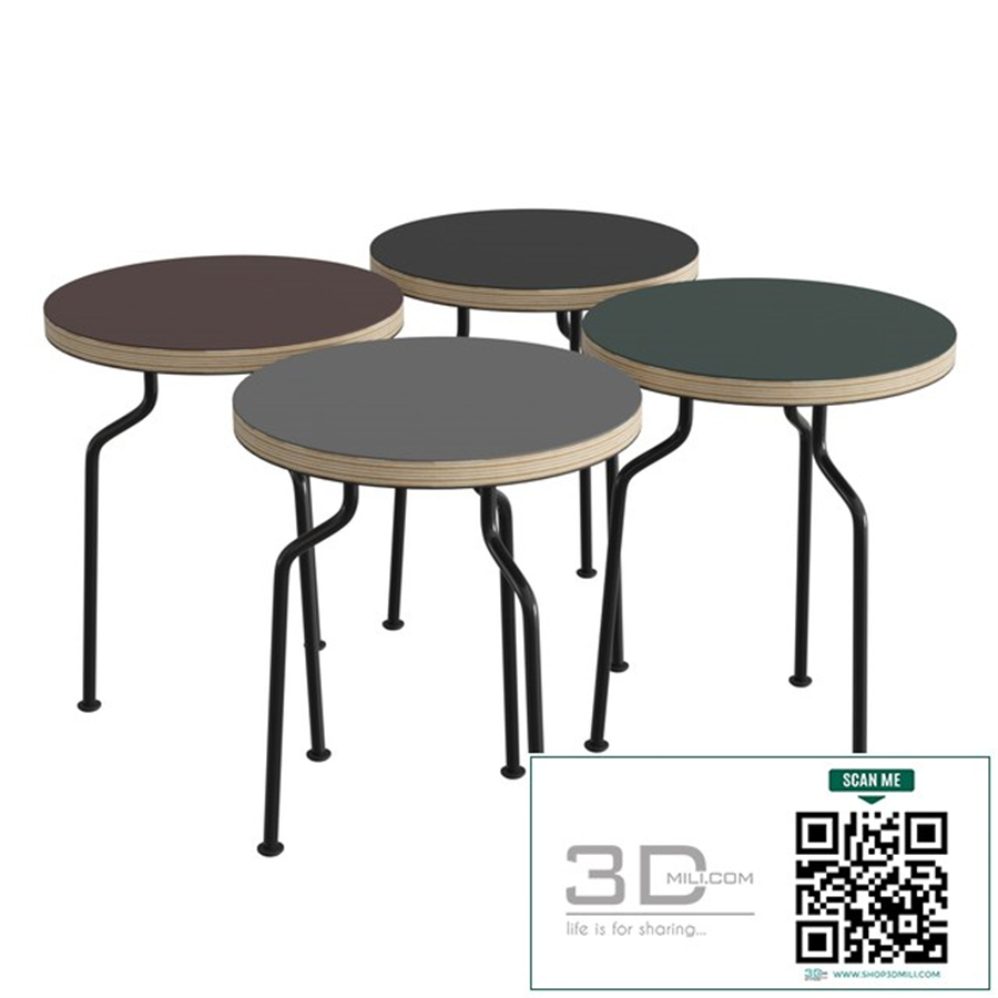 Modern Line Side Table