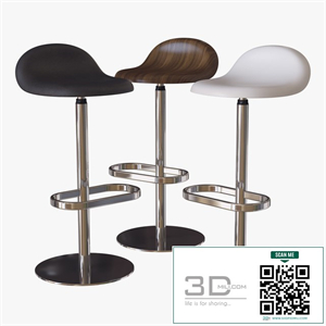 3d bar stool gubi