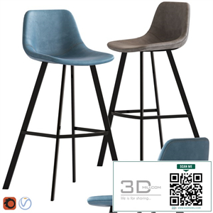 Linea Furniture Abigayle Barstool