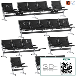 Herman Miller Eames Tandem Sling Seating