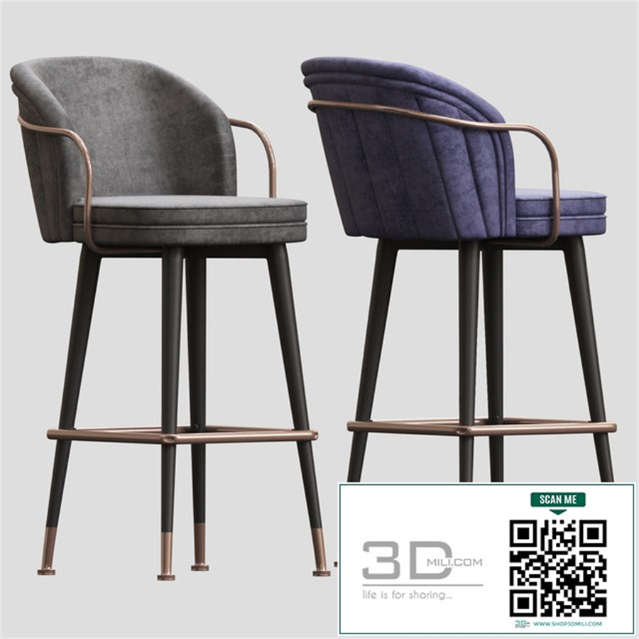Bar chair Deer Spring
