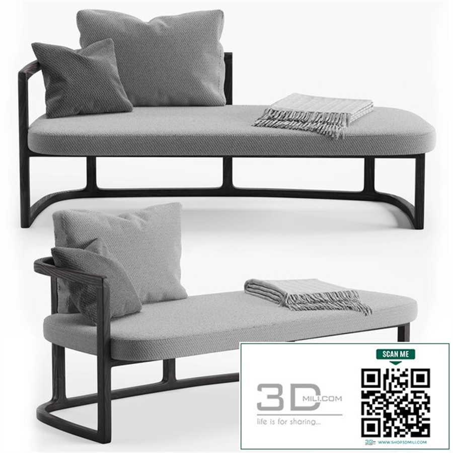 Porada Romain Chaise Lounge