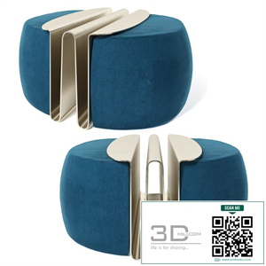 Wave pouf natuzzi
