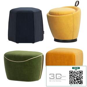 1st collection of poufs from DOMKAPA