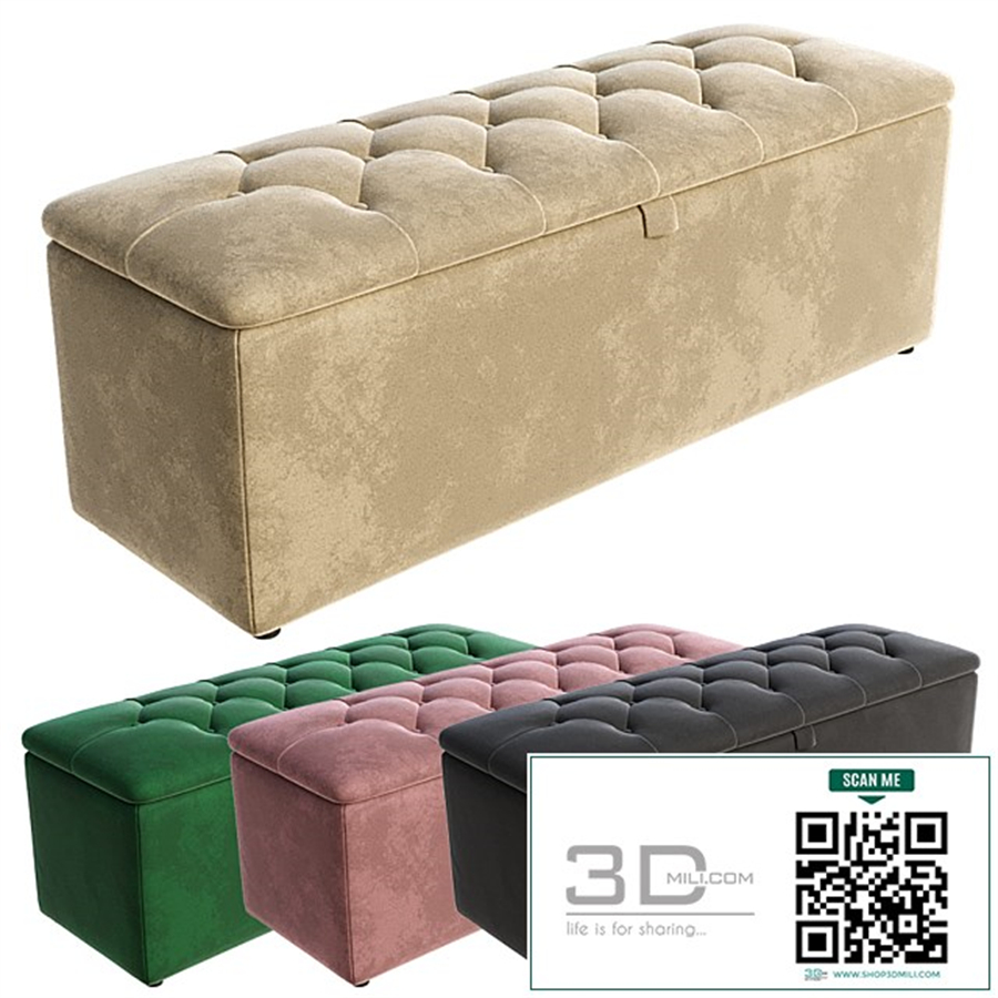 Orkney Storage Ottoman
