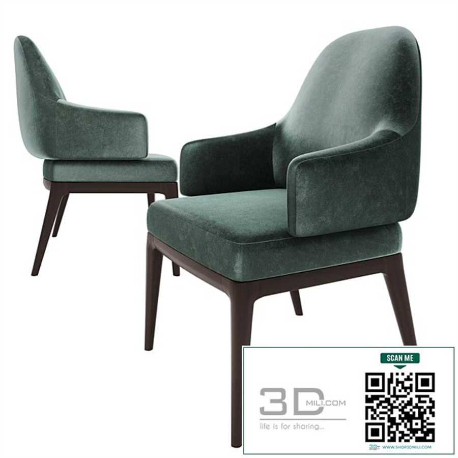 Enfold dining armchair