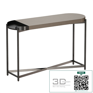 Laurie Gray Console Table (Crate and Barrel)