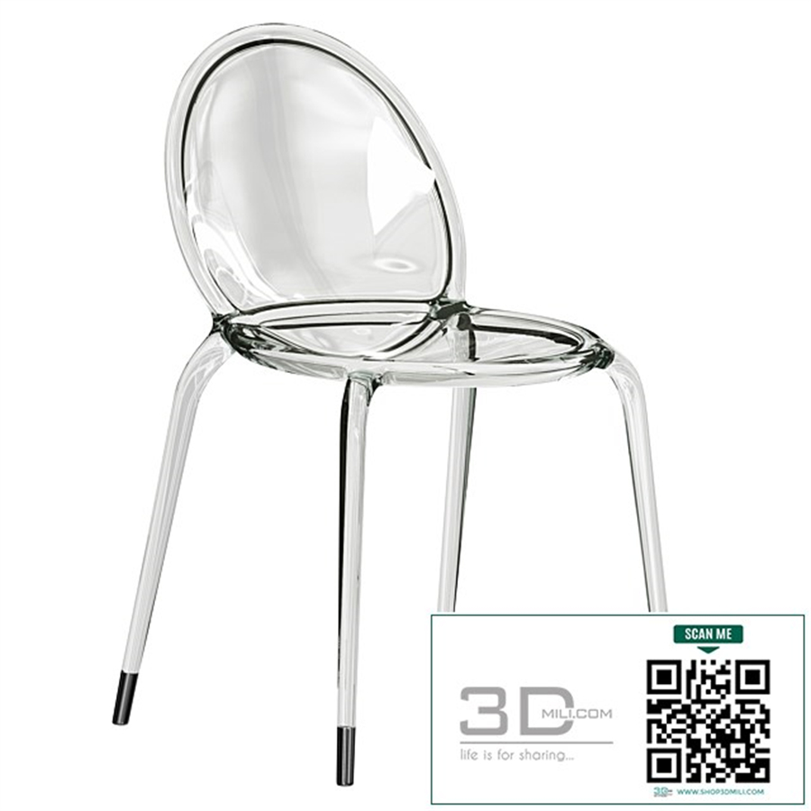 Roche Bobois Loop chair crystal