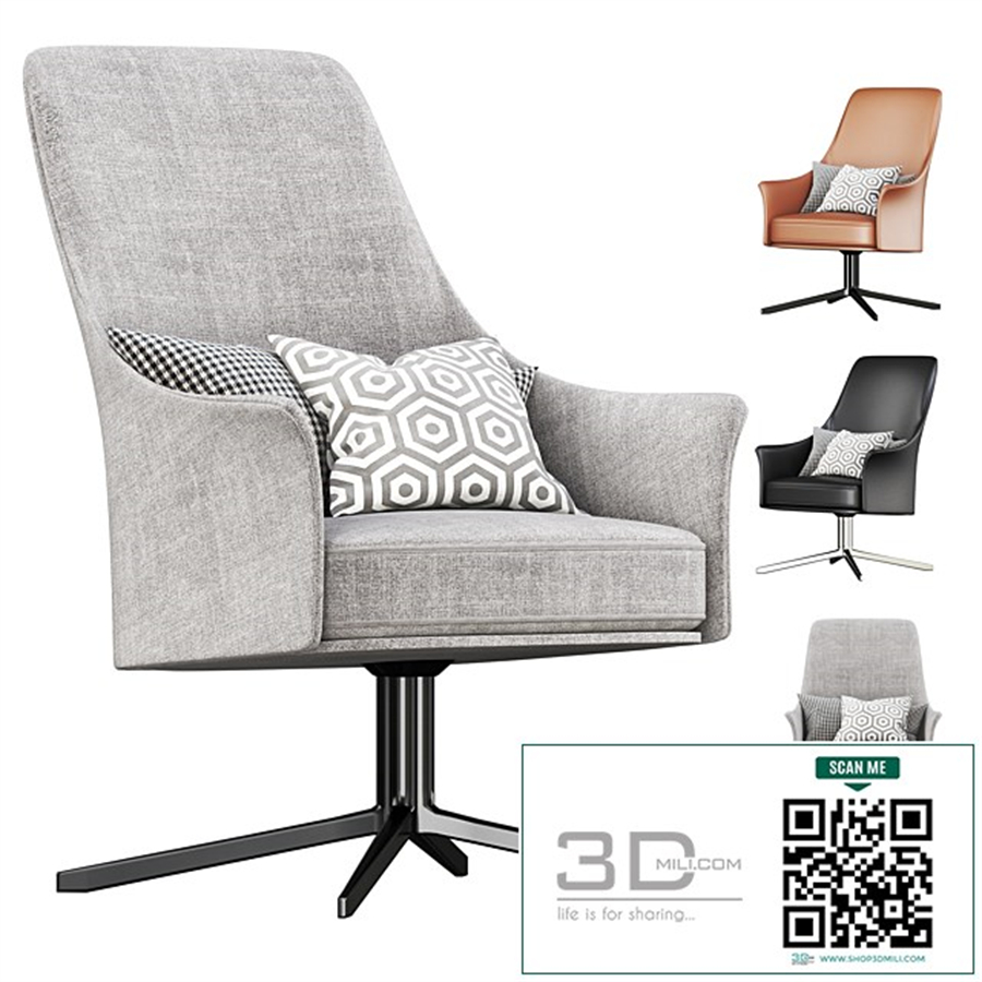 Poliform Stanford Lounge Armchair