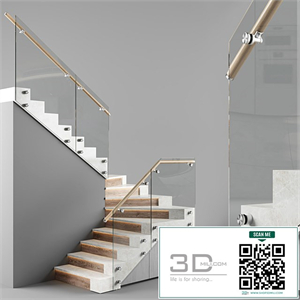 Modern interior stair