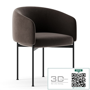Bonnet dining chair by Adea