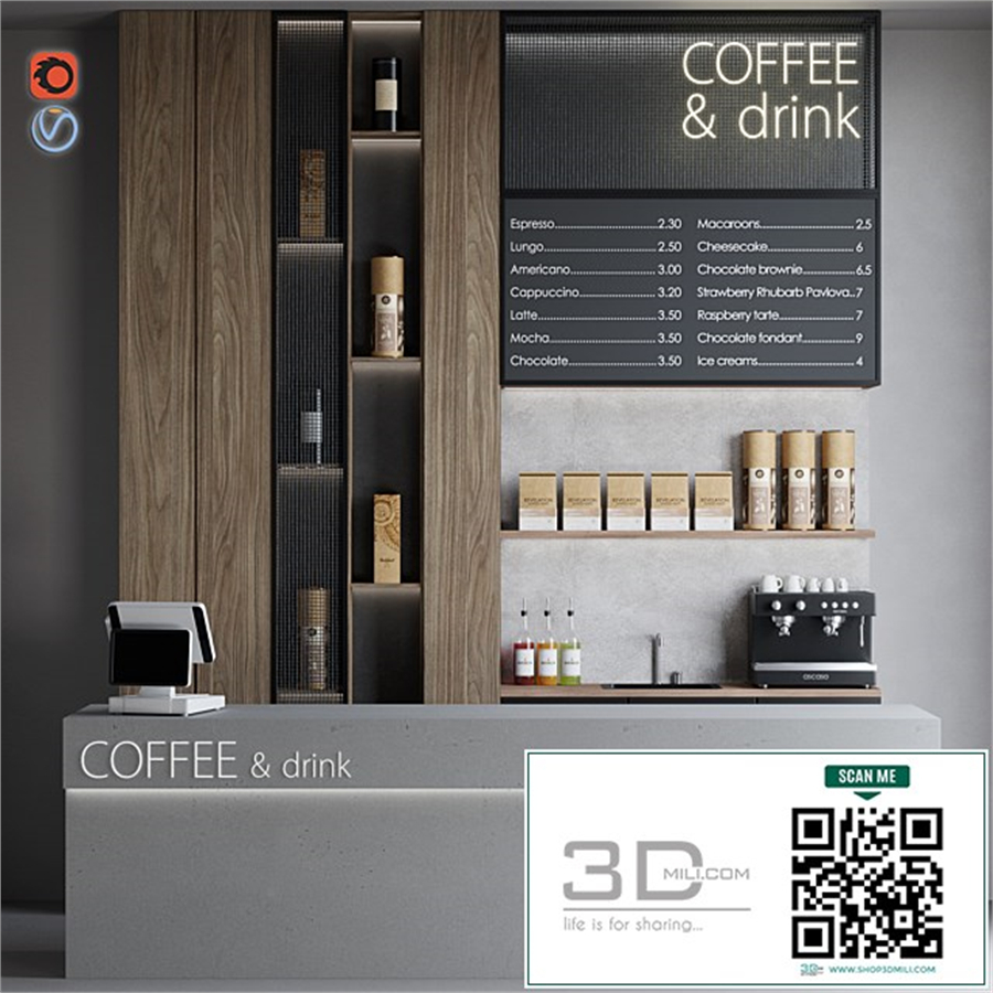 Coffeeshop 1 Coffee and drink
