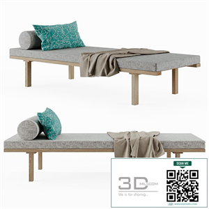 FRAMA - KR180 Daybed by Kim Richardt