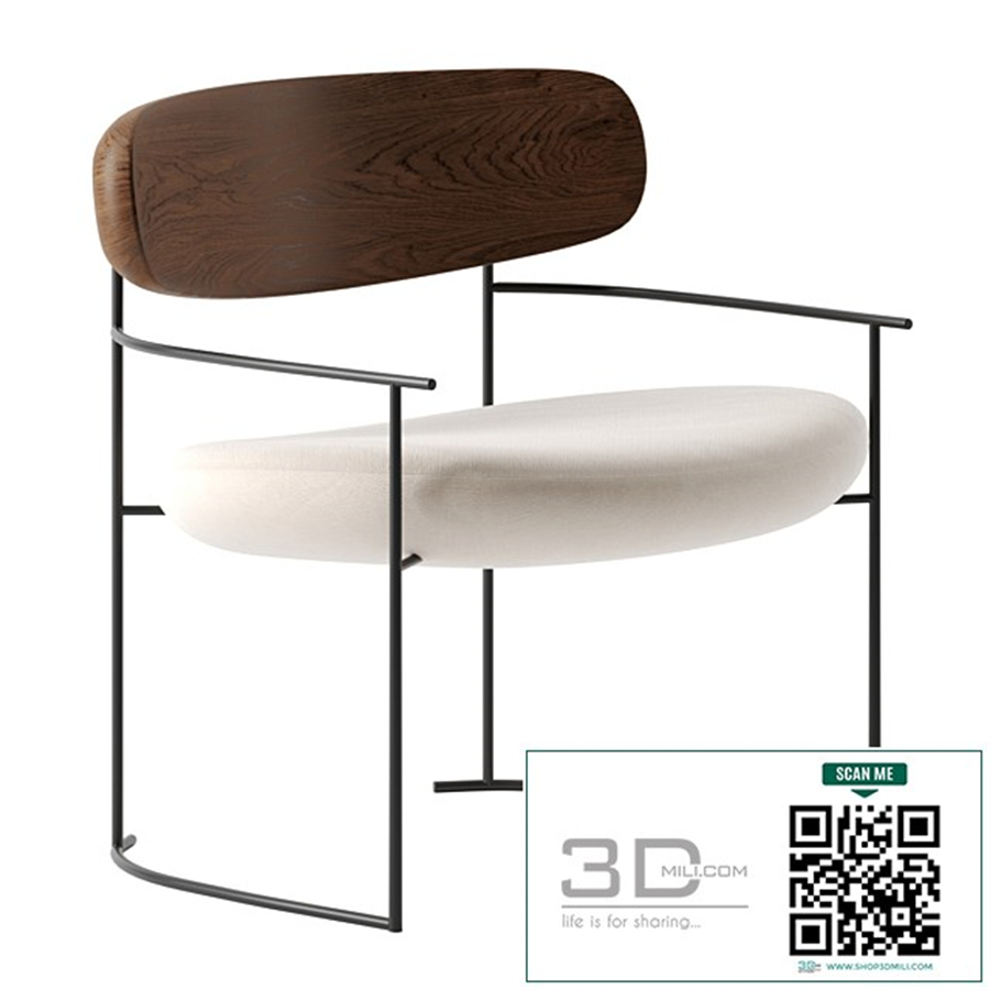 Keel armchair by Potocco